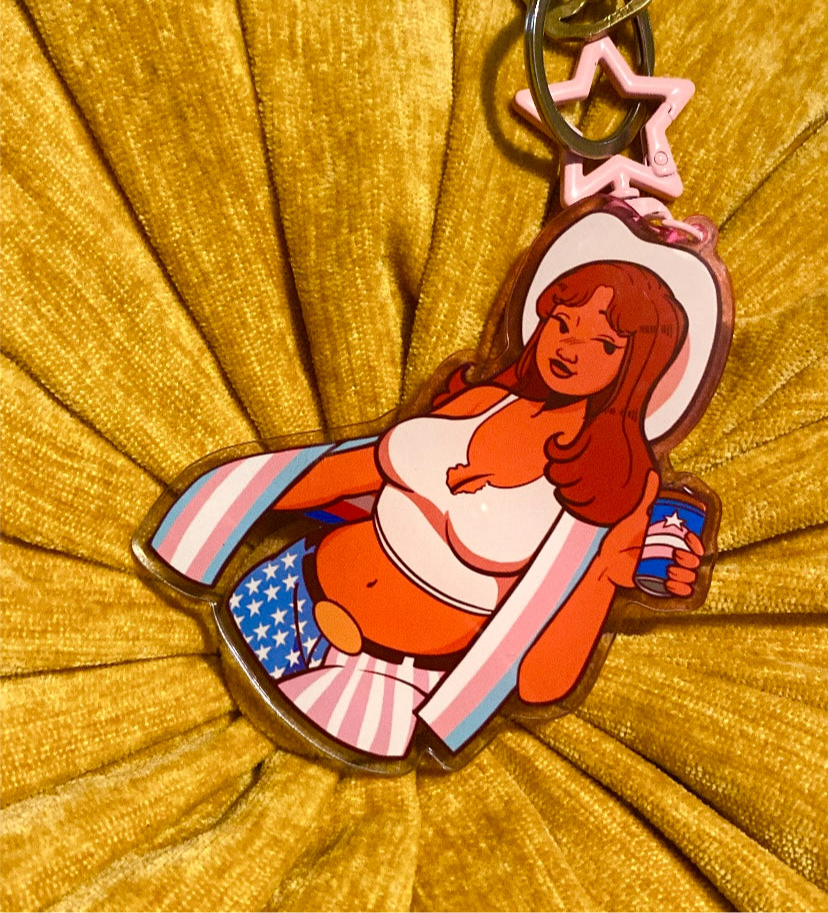 ☀︎ She’s The Man Keychain