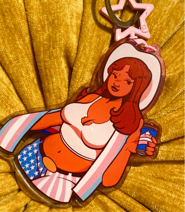 ☀︎ She’s The Man Keychain